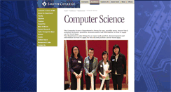Desktop Screenshot of cs.smith.edu