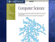Tablet Screenshot of cs.smith.edu